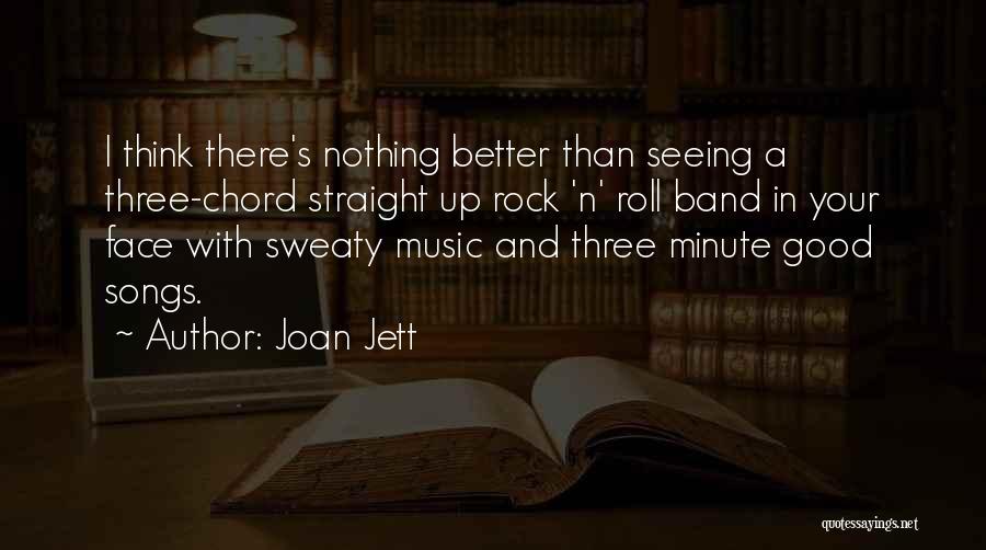 Chord Quotes By Joan Jett