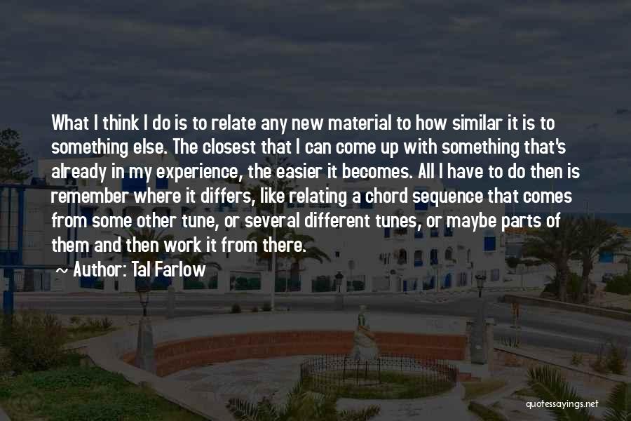 Chord Quotes By Tal Farlow