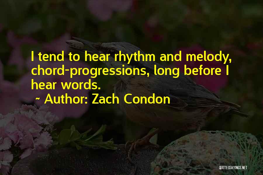 Chord Quotes By Zach Condon