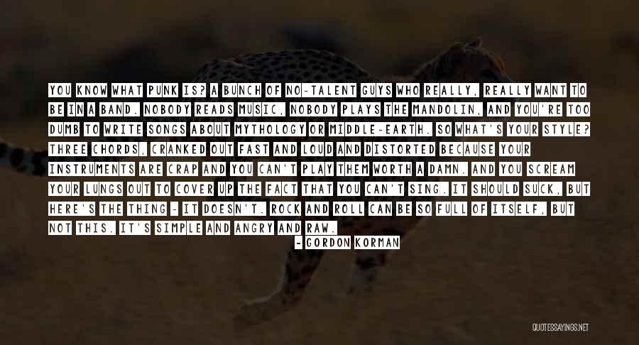 Chords Your Quotes By Gordon Korman Chords Your Quotes By Gordon Korman
