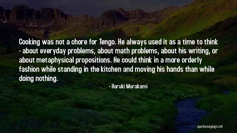 Chore Quotes By Haruki Murakami Chore Quotes By Haruki Murakami