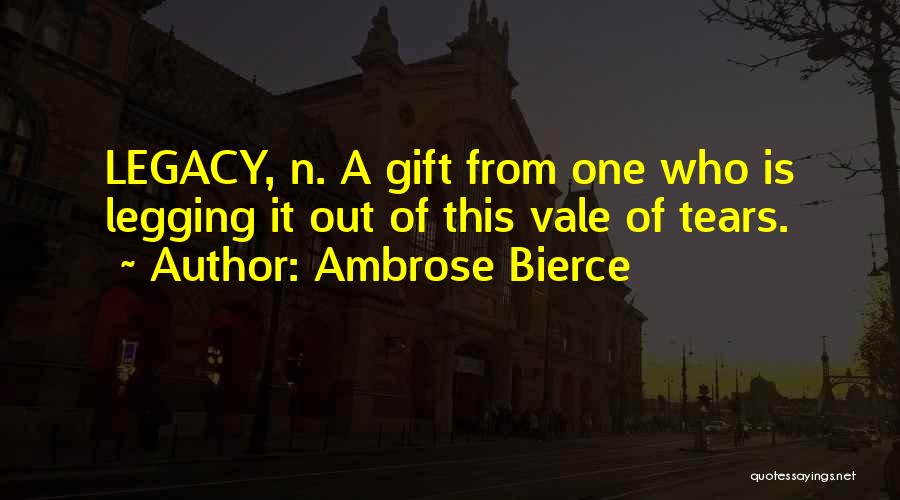 Chorused Means Quotes By Ambrose Bierce