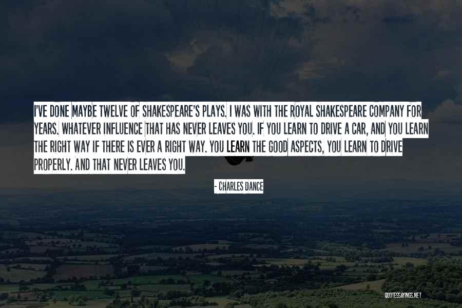 Chorused Synonym Quotes By Charles Dance Chorused Synonym Quotes By Charles Dance
