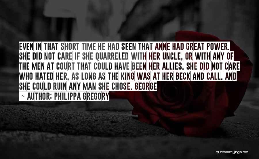 Chose Her Quotes By Philippa Gregory