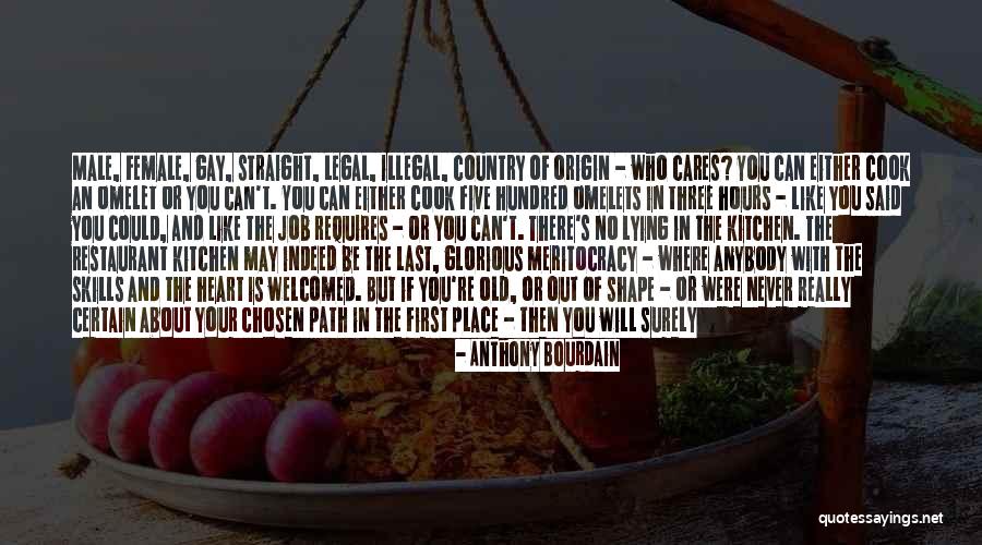 Chosen Career Quotes By Anthony Bourdain Chosen Career Quotes By Anthony Bourdain