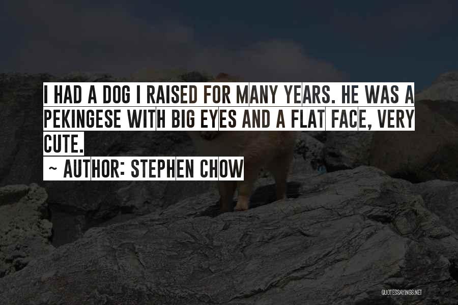 Chow Chow Dog Quotes By Stephen Chow