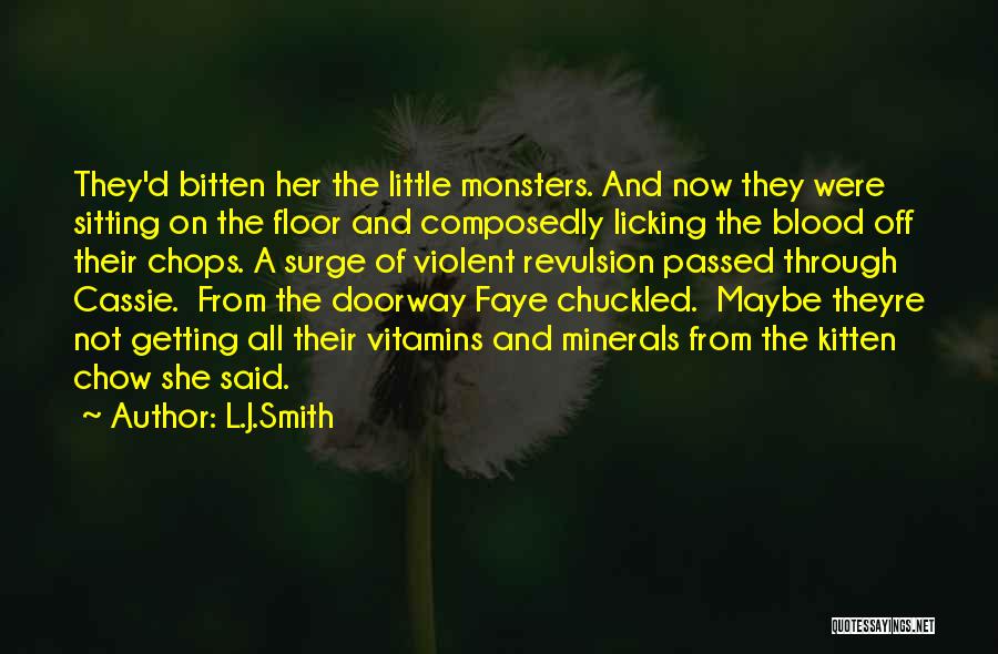 Chow Quotes By L.J.Smith