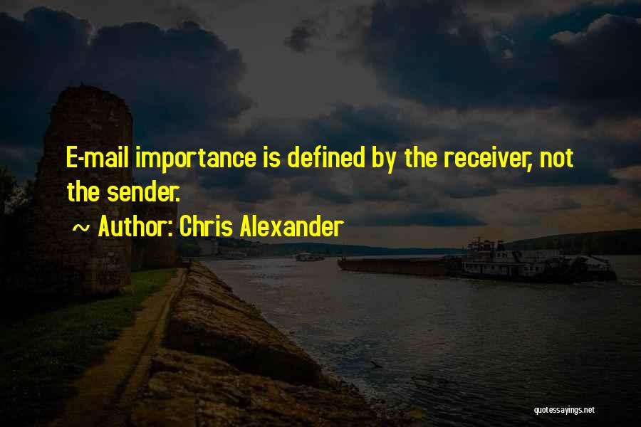 Chris Alexander Quotes 1107542