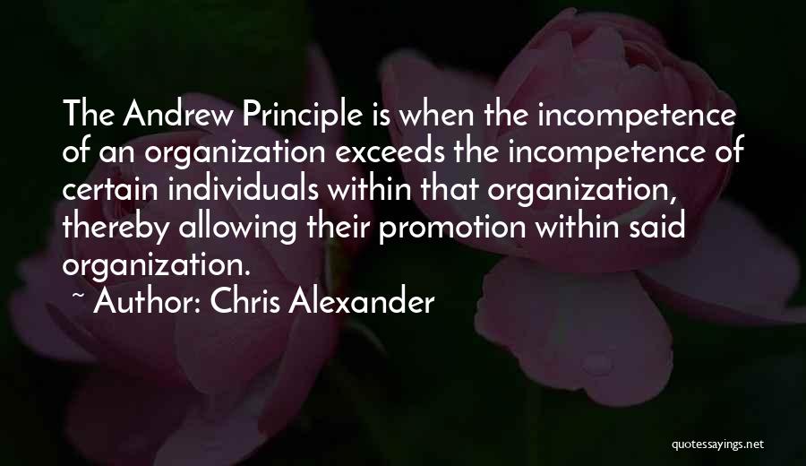 Chris Alexander Quotes 124499