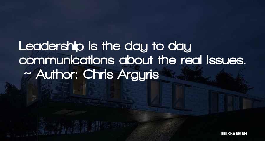 Chris Argyris Quotes 1938472