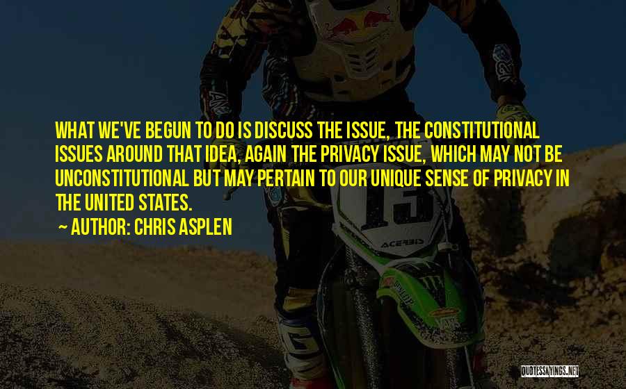 Chris Asplen Quotes 1898801
