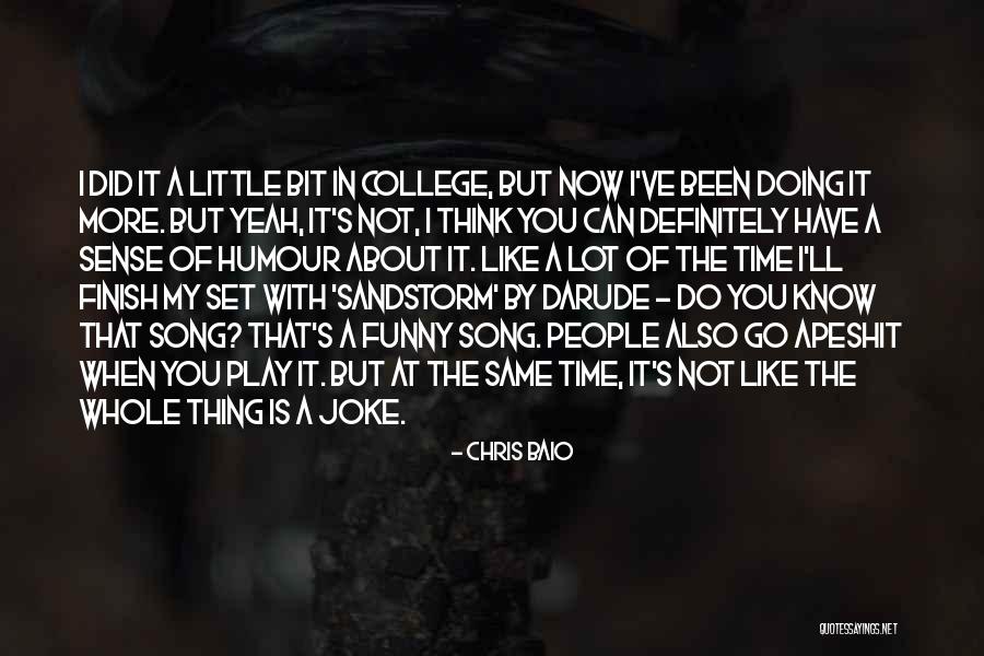 Chris Baio Quotes 1028642 Chris Baio Quotes 1028642