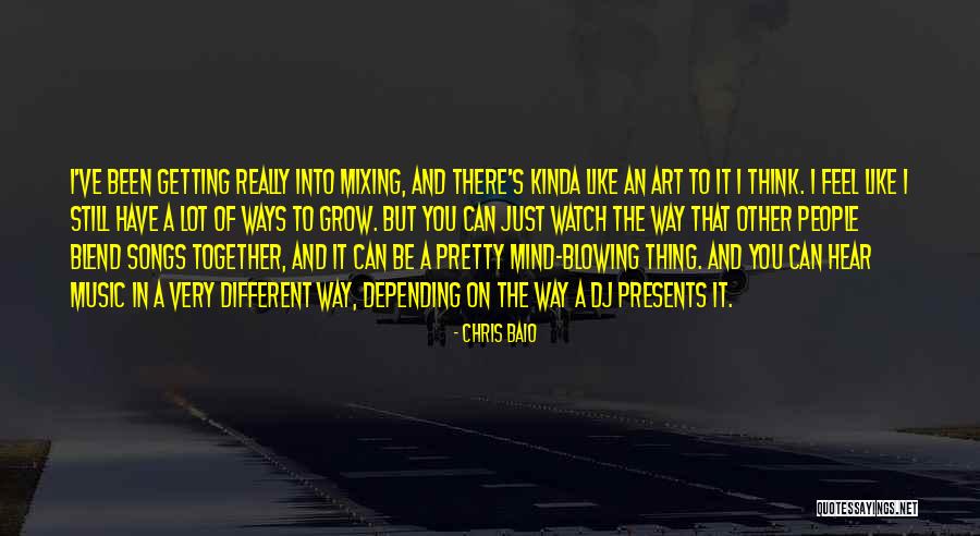 Chris Baio Quotes 1383507 Chris Baio Quotes 1383507