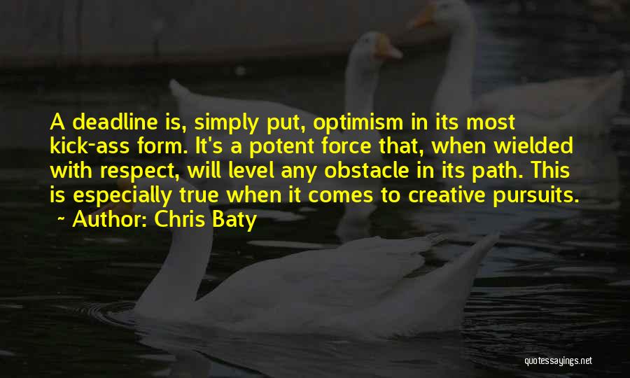 Chris Baty Quotes 1779616