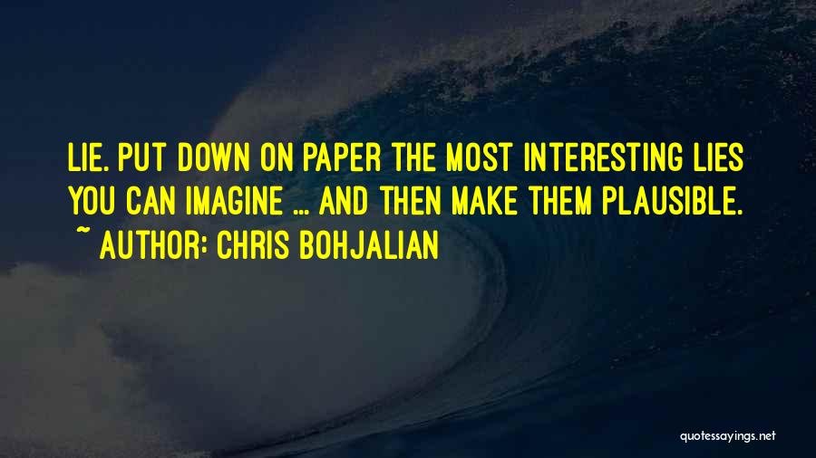 Chris Bohjalian Quotes 158909