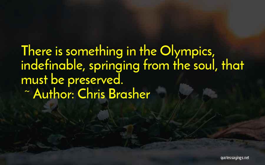 Chris Brasher Quotes 921104