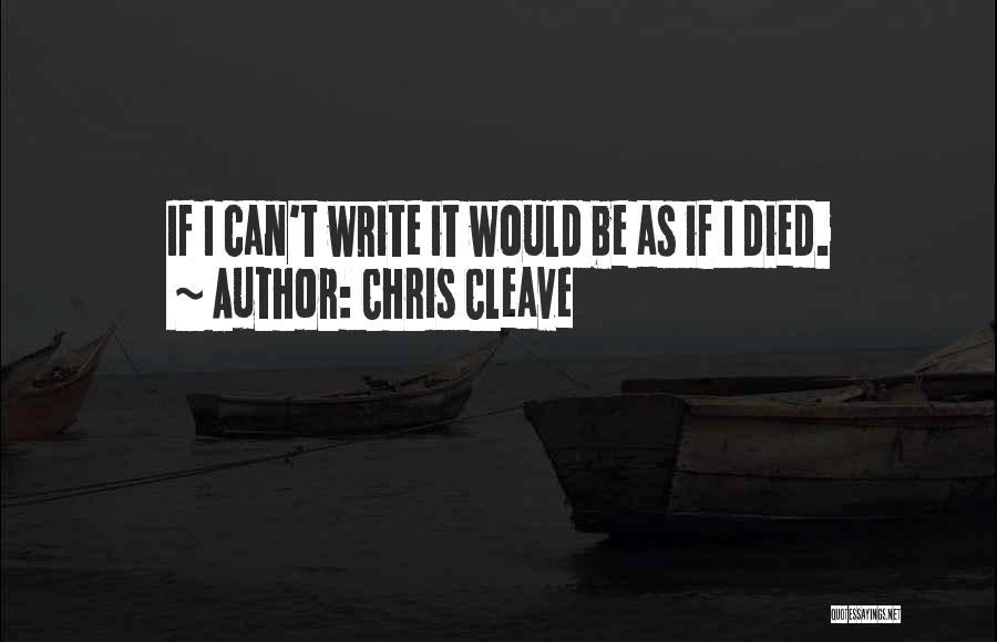 Chris Cleave Quotes 1370081