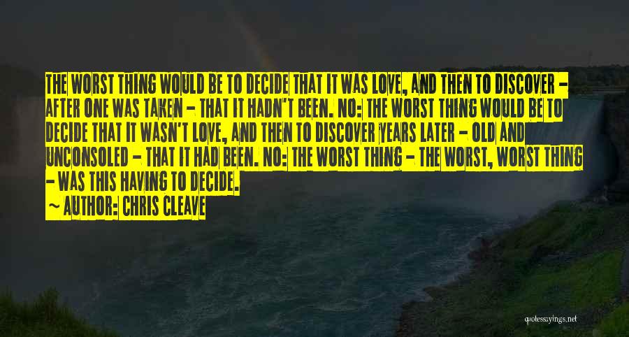 Chris Cleave Quotes 1592962