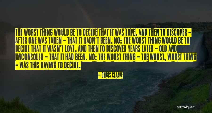 Chris Cleave Quotes 1592962