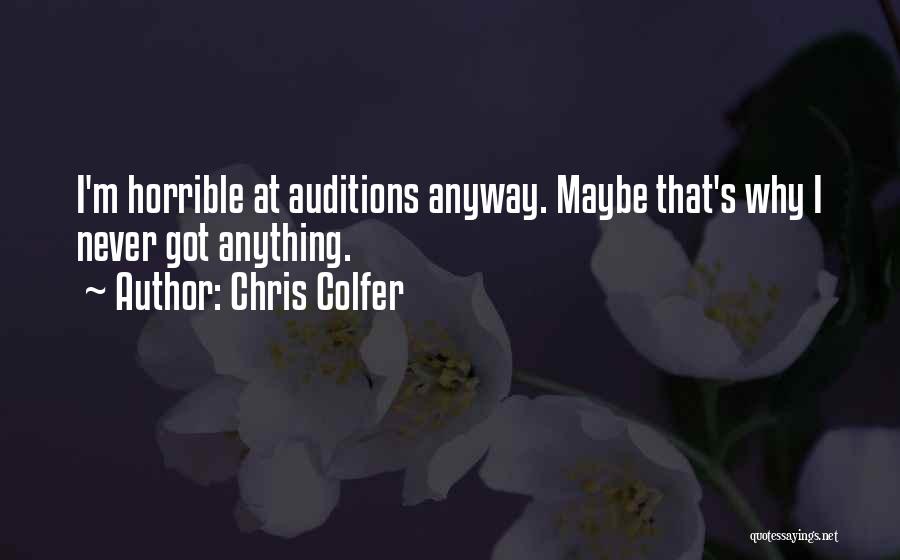 Chris Colfer Quotes 1575302