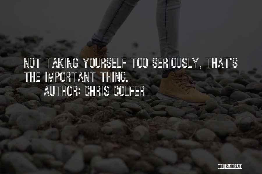 Chris Colfer Quotes 1636990