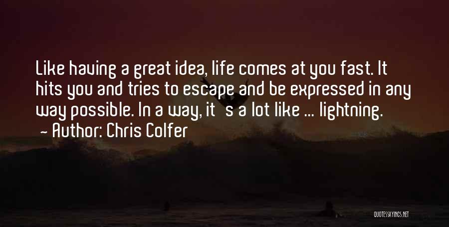 Chris Colfer Quotes 780332