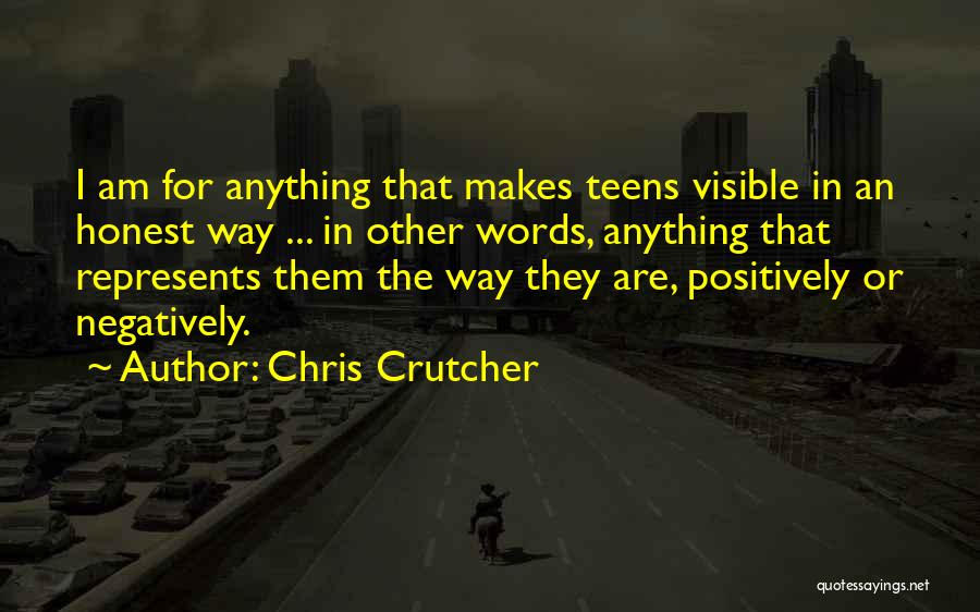 Chris Crutcher Quotes 2083596