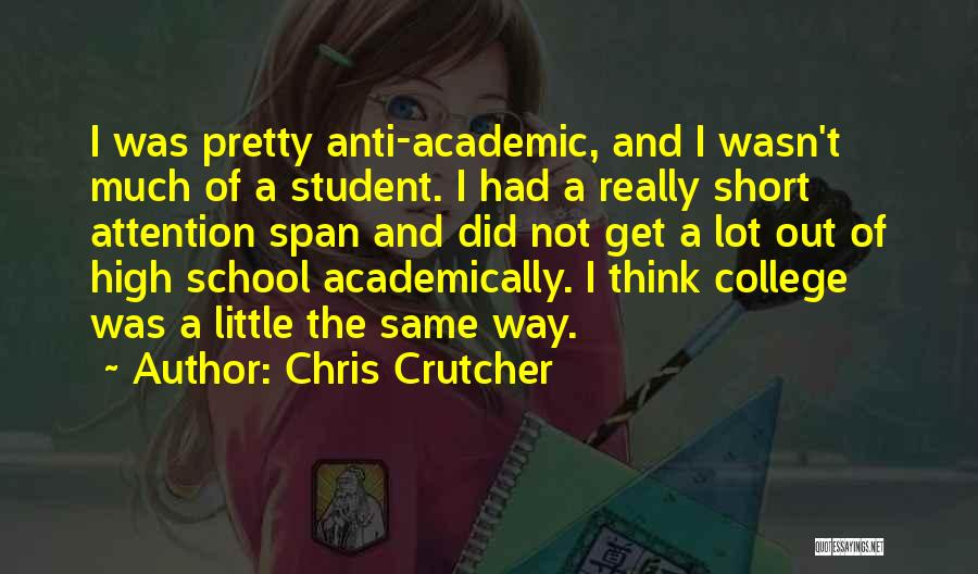 Chris Crutcher Quotes 495552