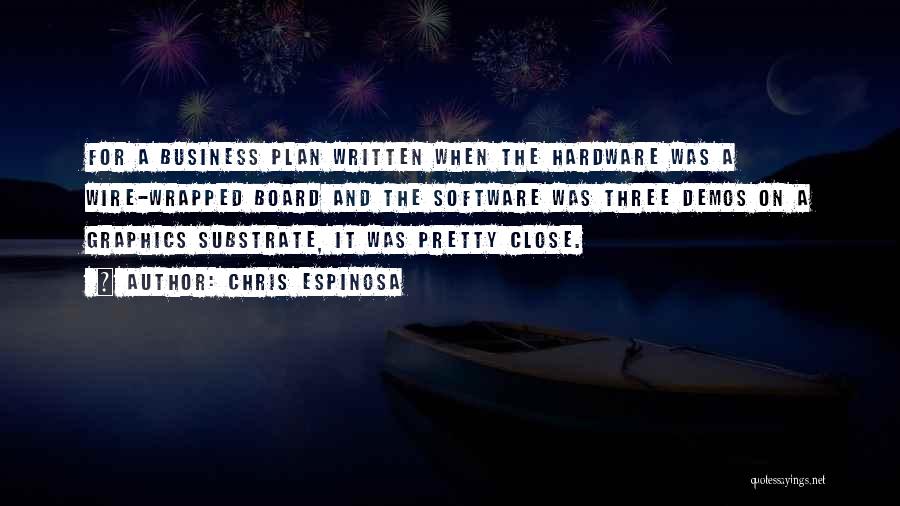 Chris Espinosa Quotes 663137 Chris Espinosa Quotes 663137