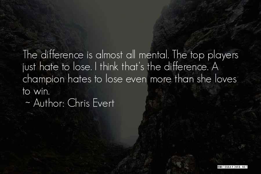 Chris Evert Quotes 595318