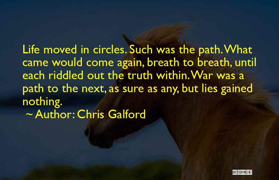 Chris Galford Quotes 140108
