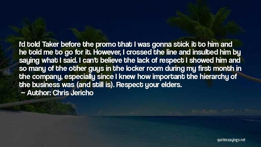 Chris Jericho Quotes 819543