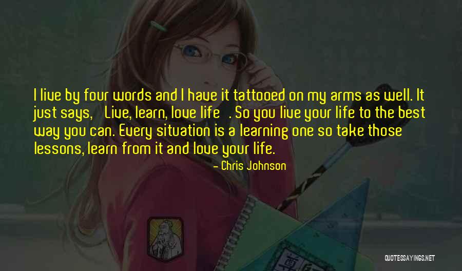 Chris Johnson Quotes 1054664 Chris Johnson Quotes 1054664