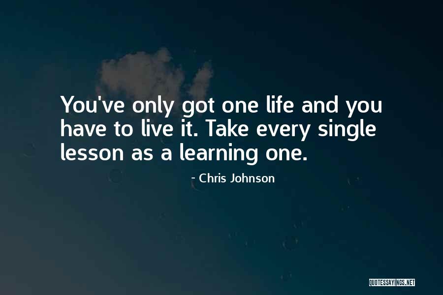 Chris Johnson Quotes 2084599 Chris Johnson Quotes 2084599