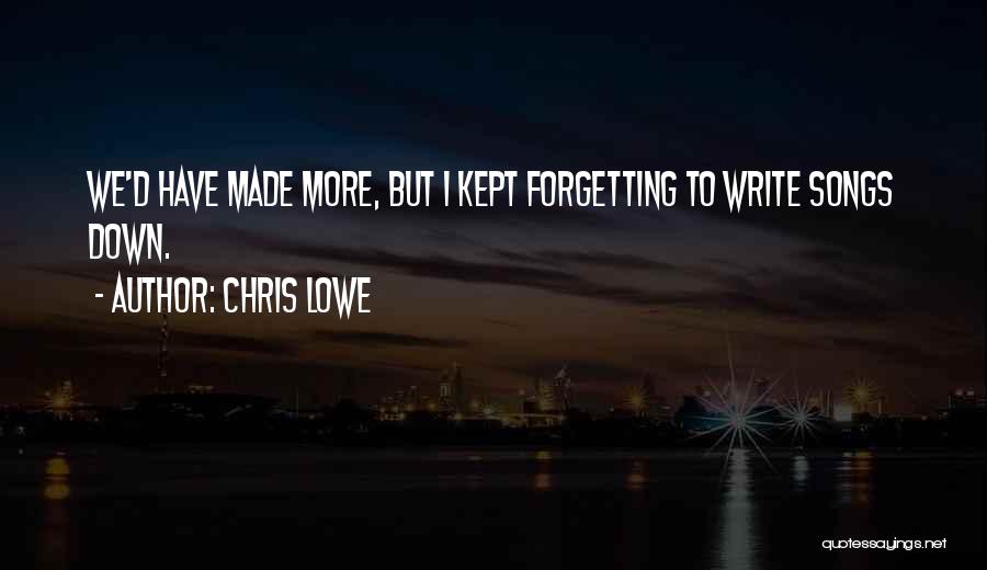 Chris Lowe Quotes 1370288