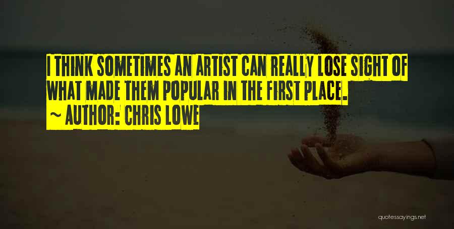 Chris Lowe Quotes 788923