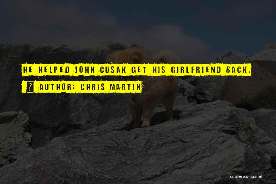 Chris Martin Quotes 888995