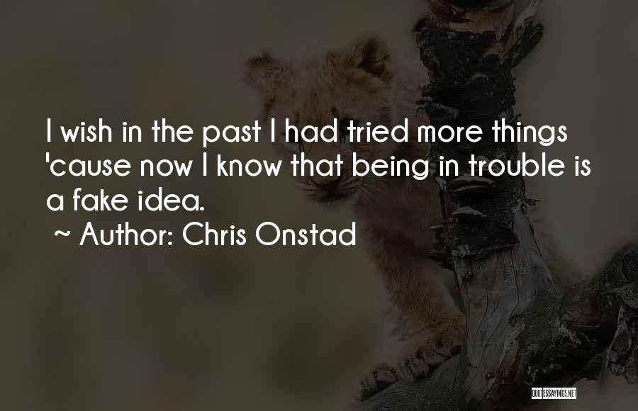 Chris Onstad Quotes 1318496