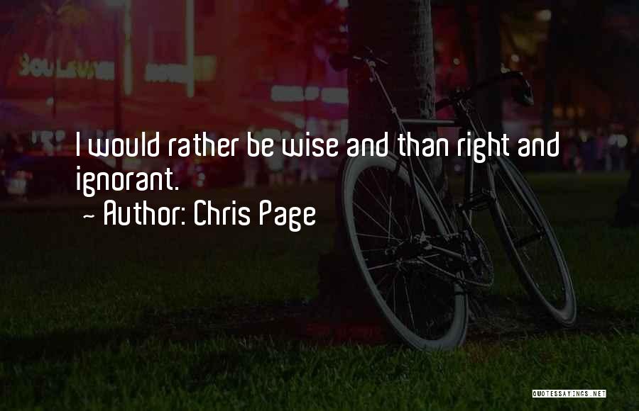 Chris Page Quotes 287877