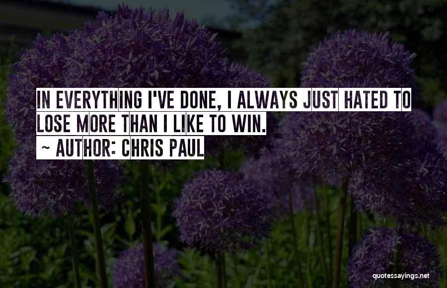 Chris Paul Quotes 2171381