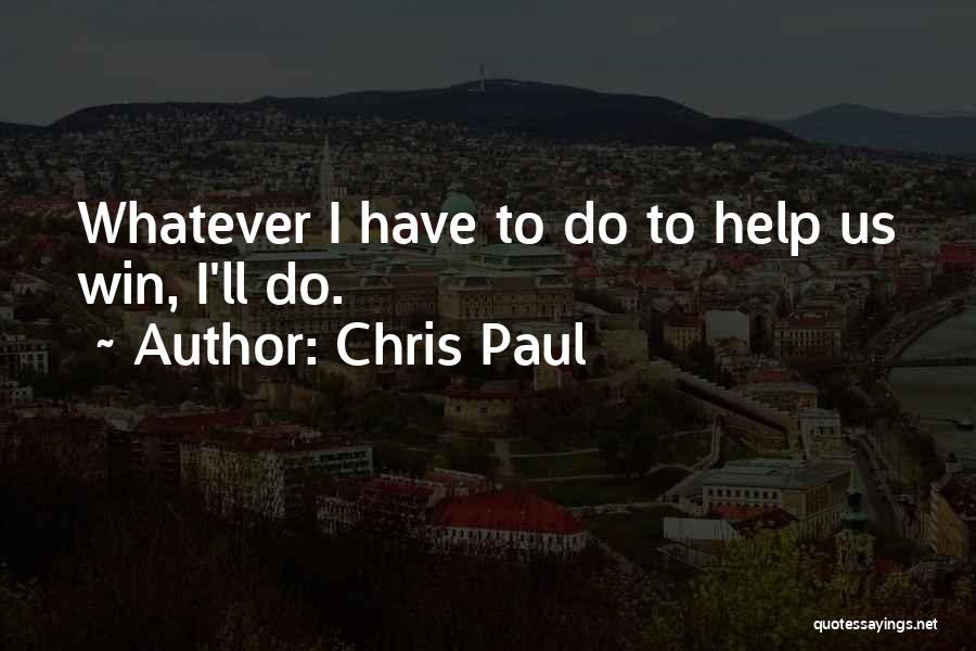 Chris Paul Quotes 692365