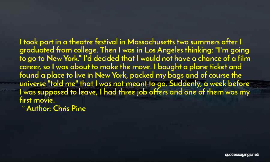 Chris Pine Quotes 1495183