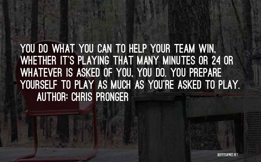 Chris Pronger Quotes 2013871