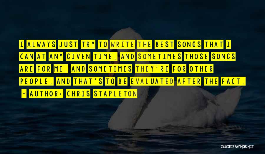 Chris Stapleton Quotes 531140