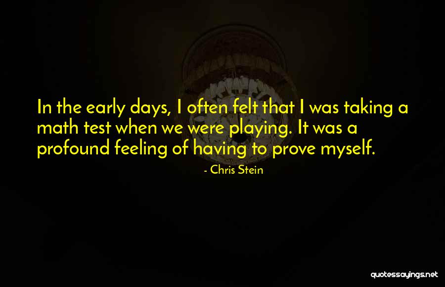 Chris Stein Quotes 380450