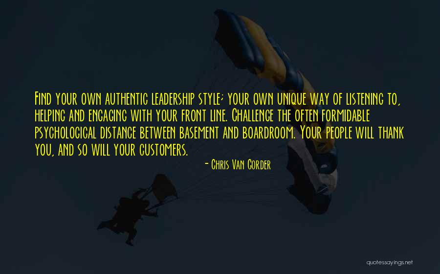 Chris Van Gorder Quotes 1698088