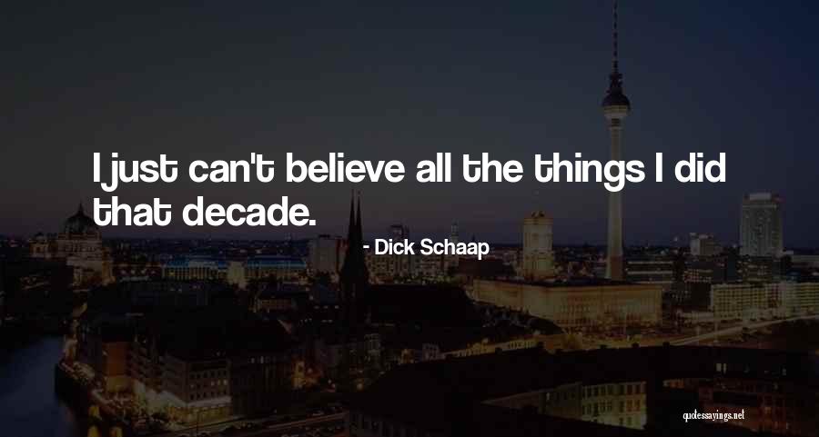 Chris Voss Negotiation Quotes By Dick Schaap