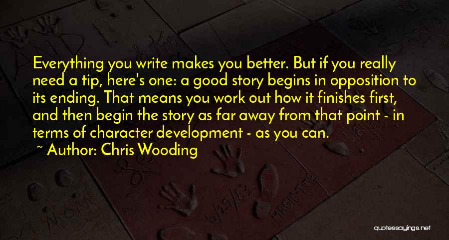 Chris Wooding Quotes 152757