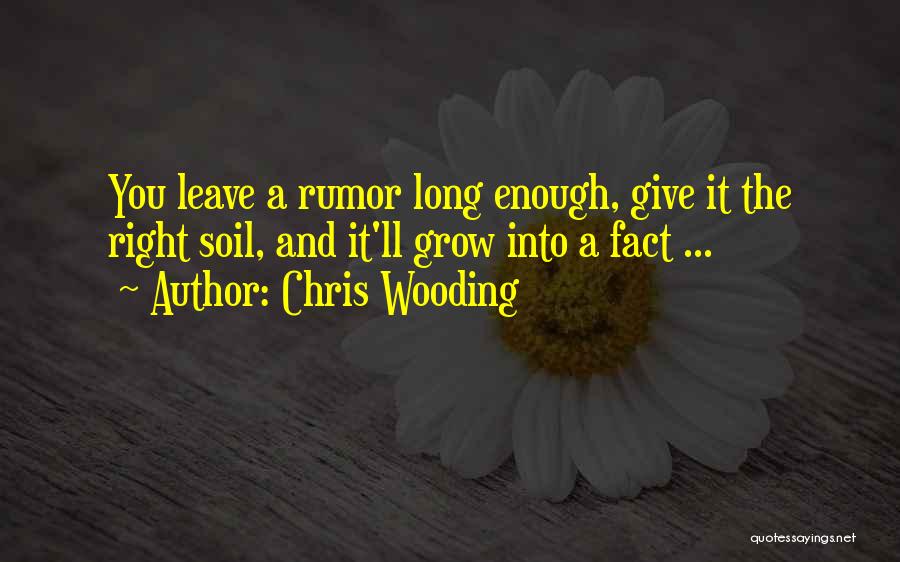 Chris Wooding Quotes 1813611