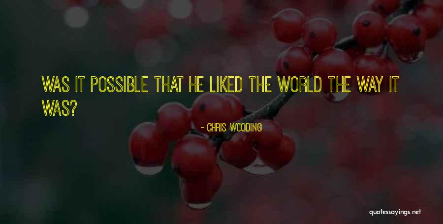 Chris Wooding Quotes 696545 Chris Wooding Quotes 696545